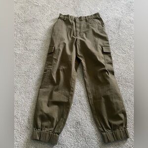 Aeropostale Cargo Pants Army Green